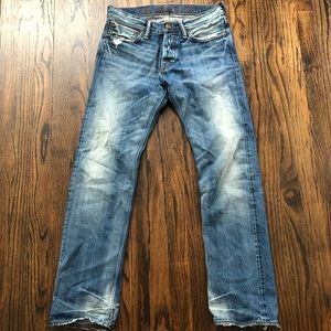 Ruehl No. 925 Morton Slim Straight 28x30 Selvage